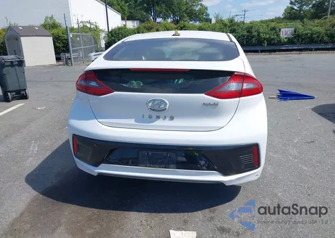 2018 Hyundai Ioniq Hybrid Limited from USA, damaged, VIN KMHC05LC3JU072185